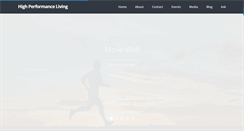 Desktop Screenshot of highperfliving.com